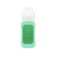 Glass Bottle - Mint Green