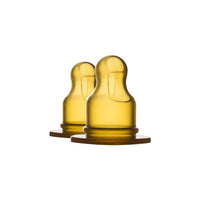 Rubber Nipple 2-Pk Ortho (6+mth)