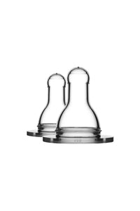 Silicone Nipple 2-Pk Round (0-3mth)