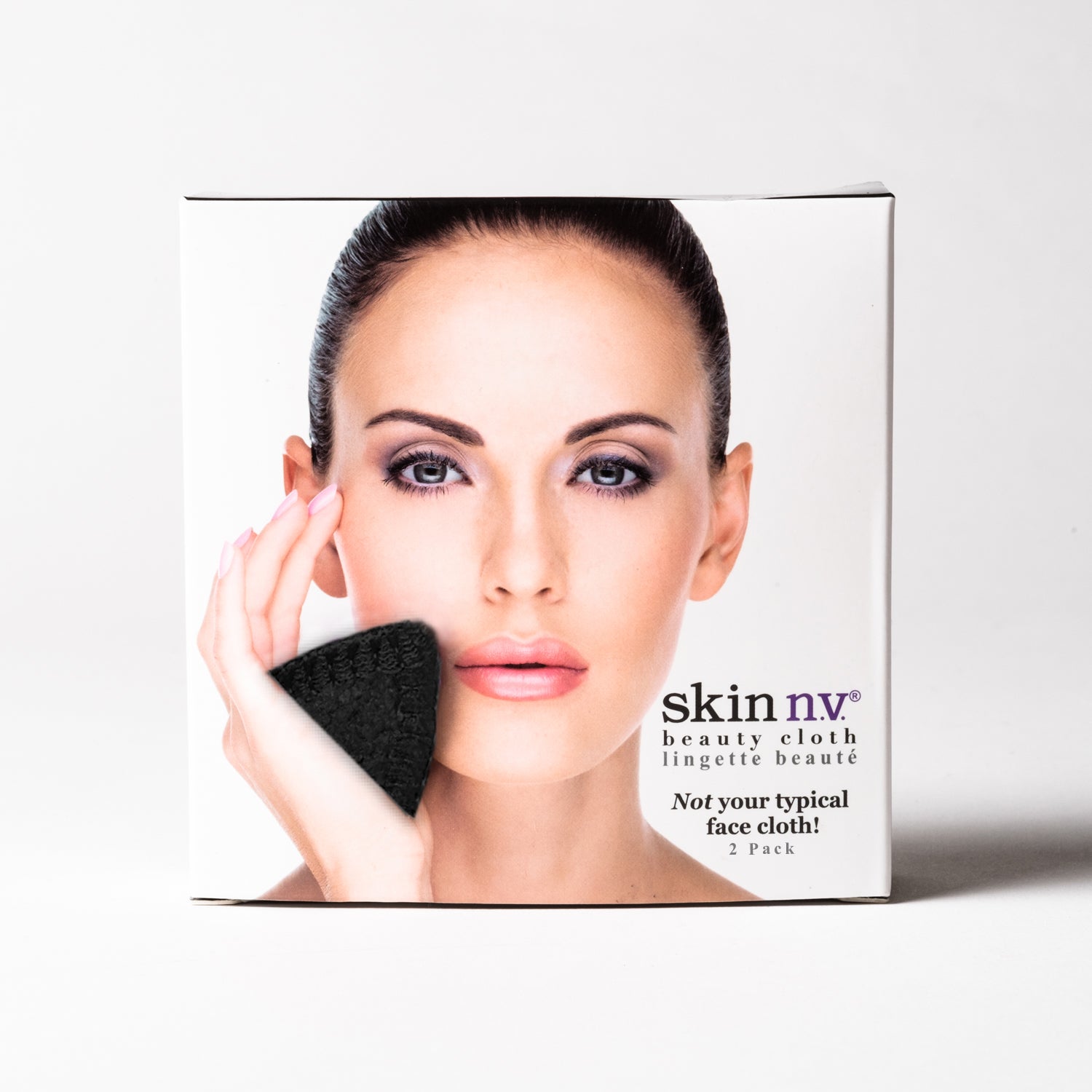 Facial Beauty Cloth - Black 2-pack