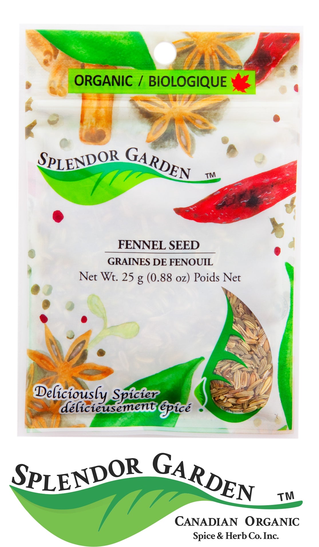 Organic Fennel Seed