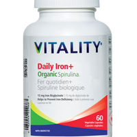 Daily Iron+Organic Spirulina