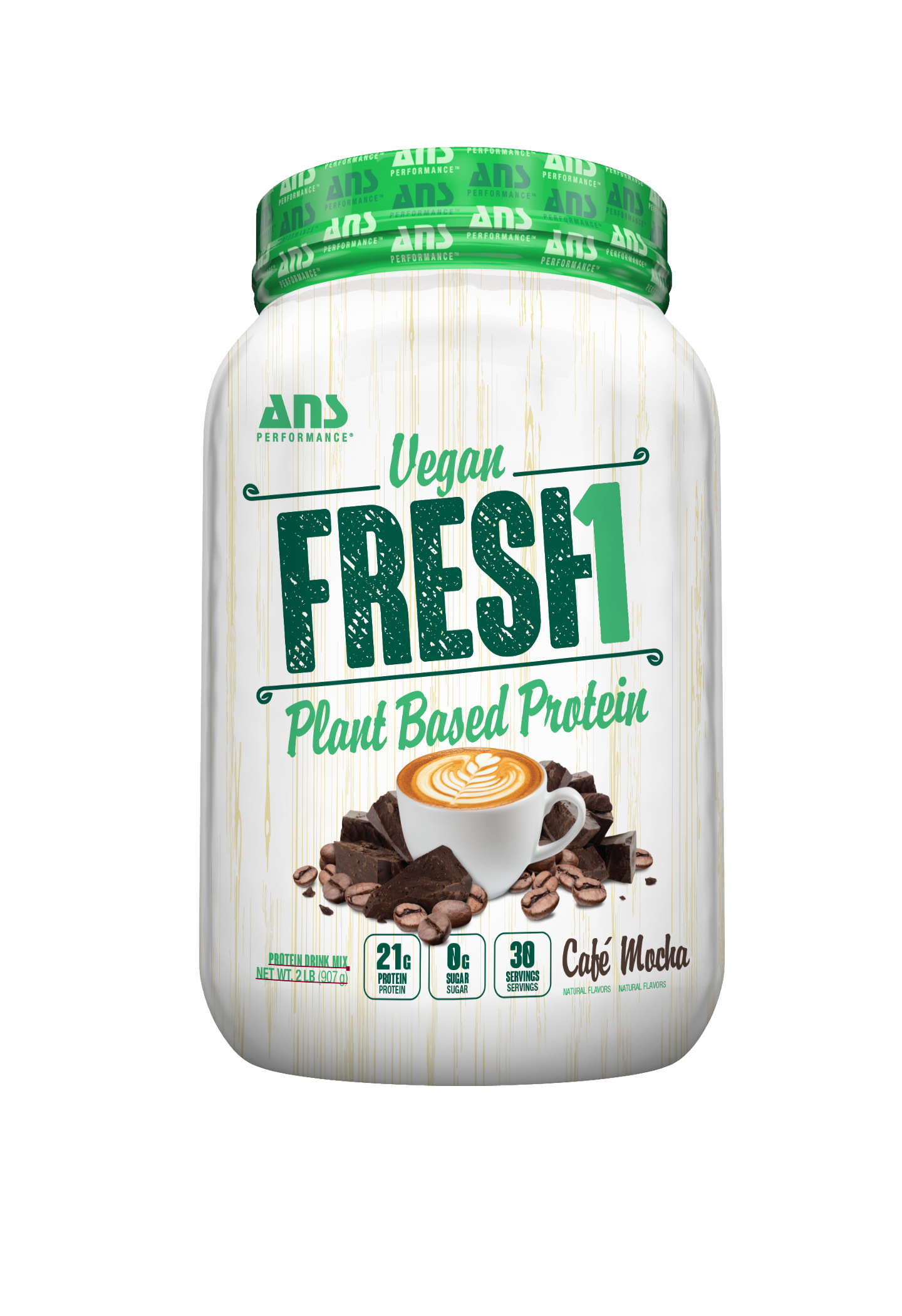 FRESH1 Vegan Protein Cafe Mocha