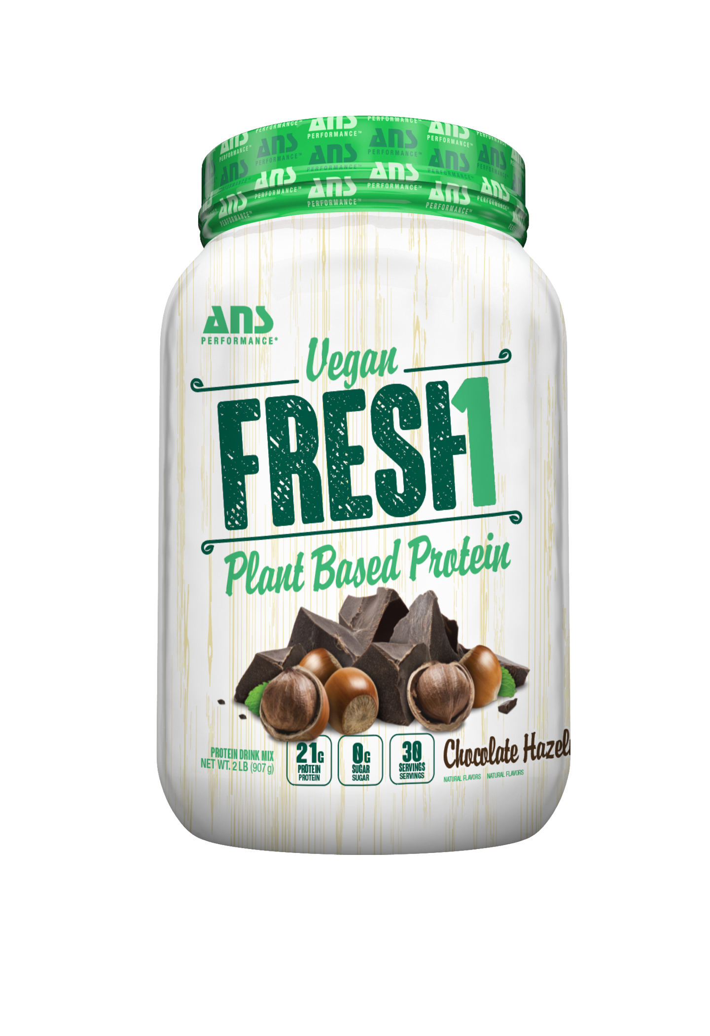 FRESH1 Vegan Protein Choc Hazelnut