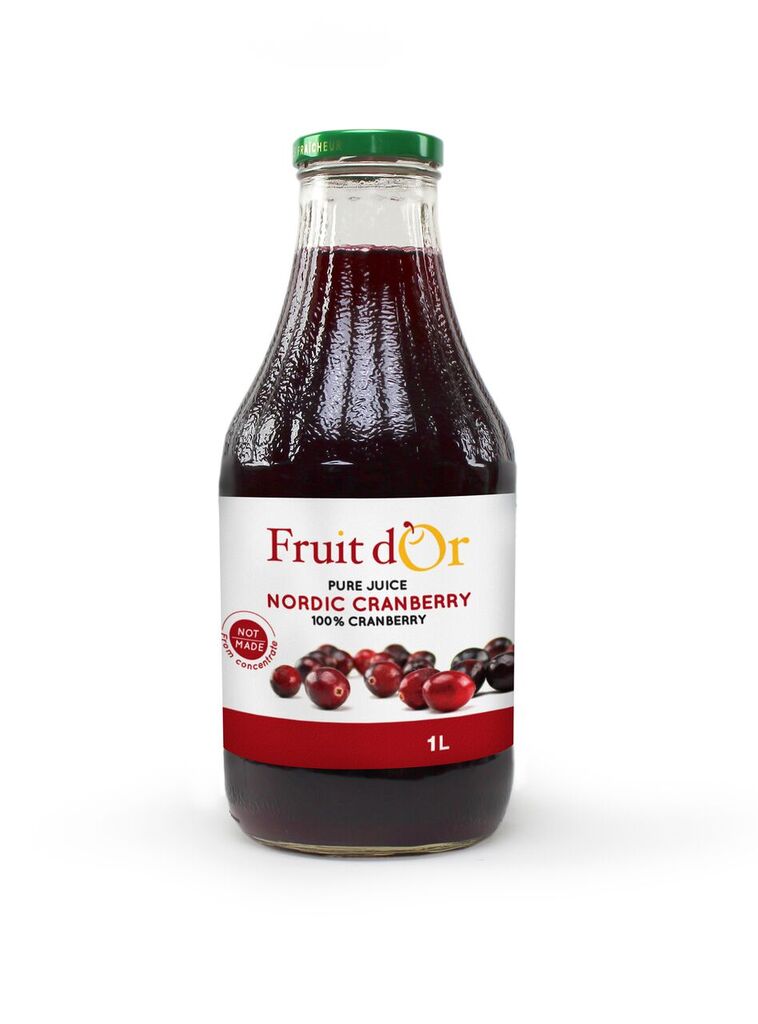 Fruit d'Or Pure Cranberry Juice 3/1