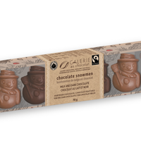 Fairtrade Chocolate Snowmen