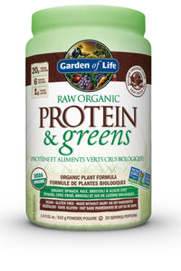 Raw Org. Protein&Greens - Chocolate