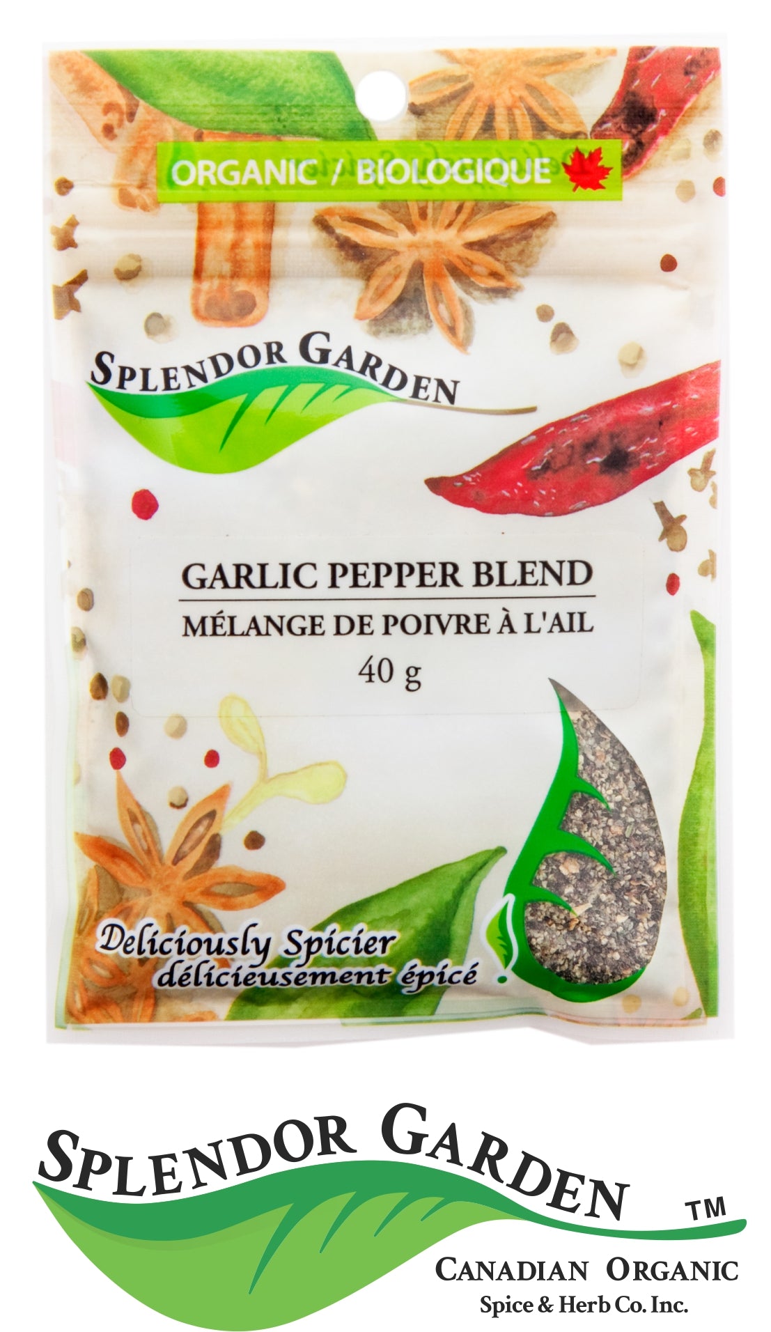 Organic Garlic Pepper