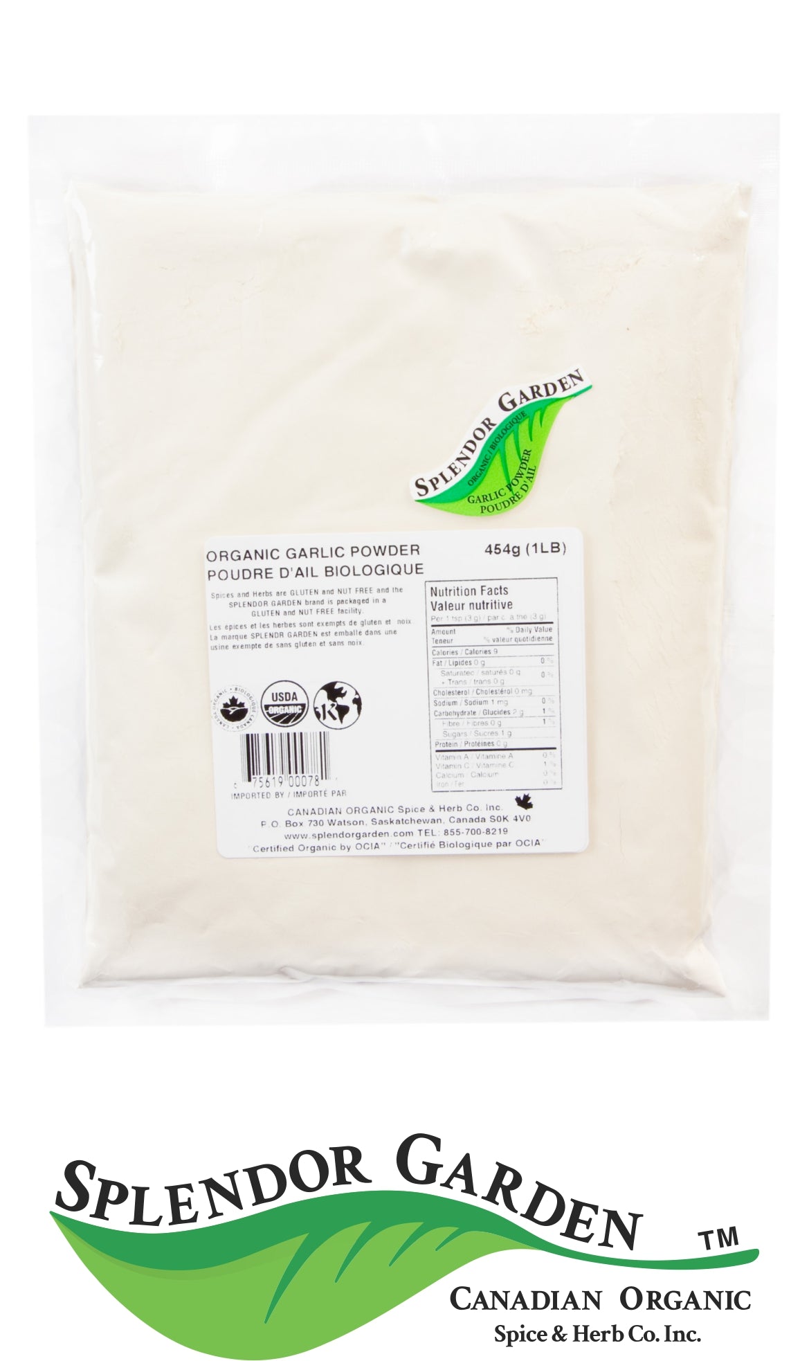 Organic Garlic Powder