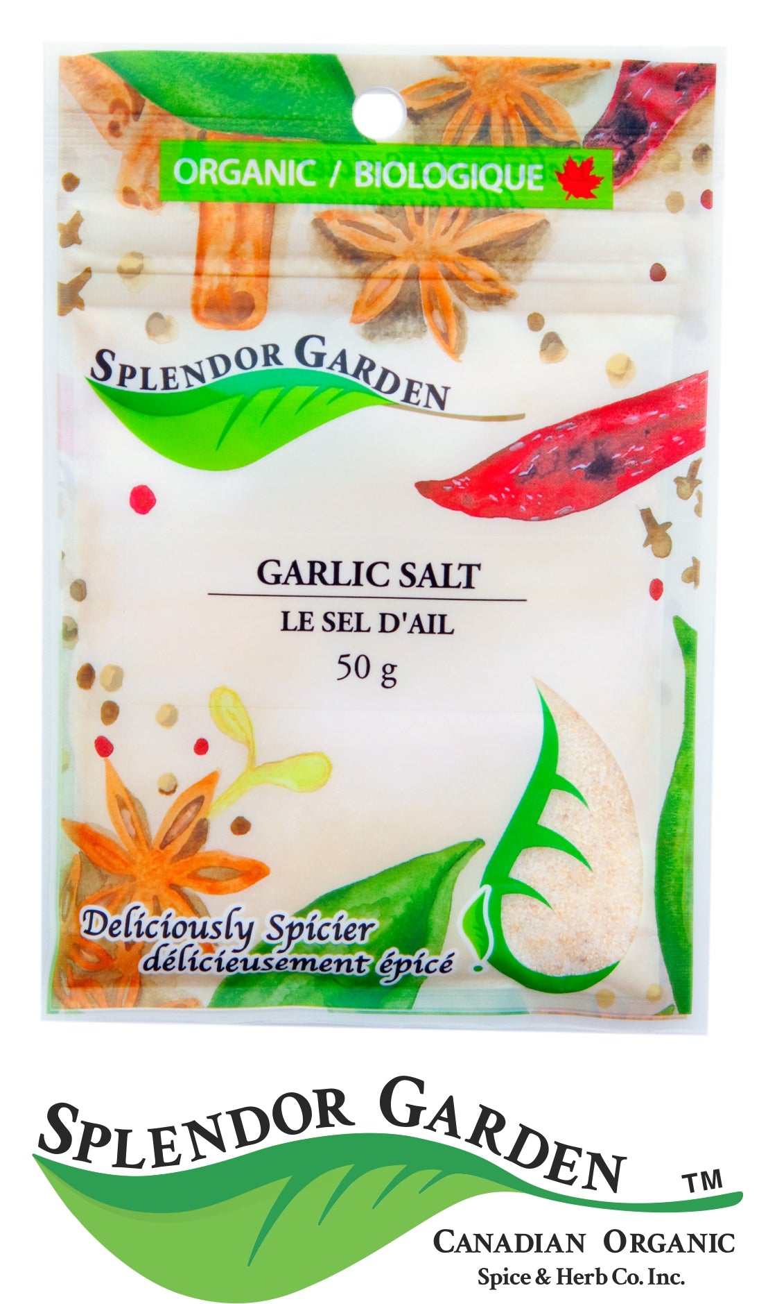 Organic Garlic Salt