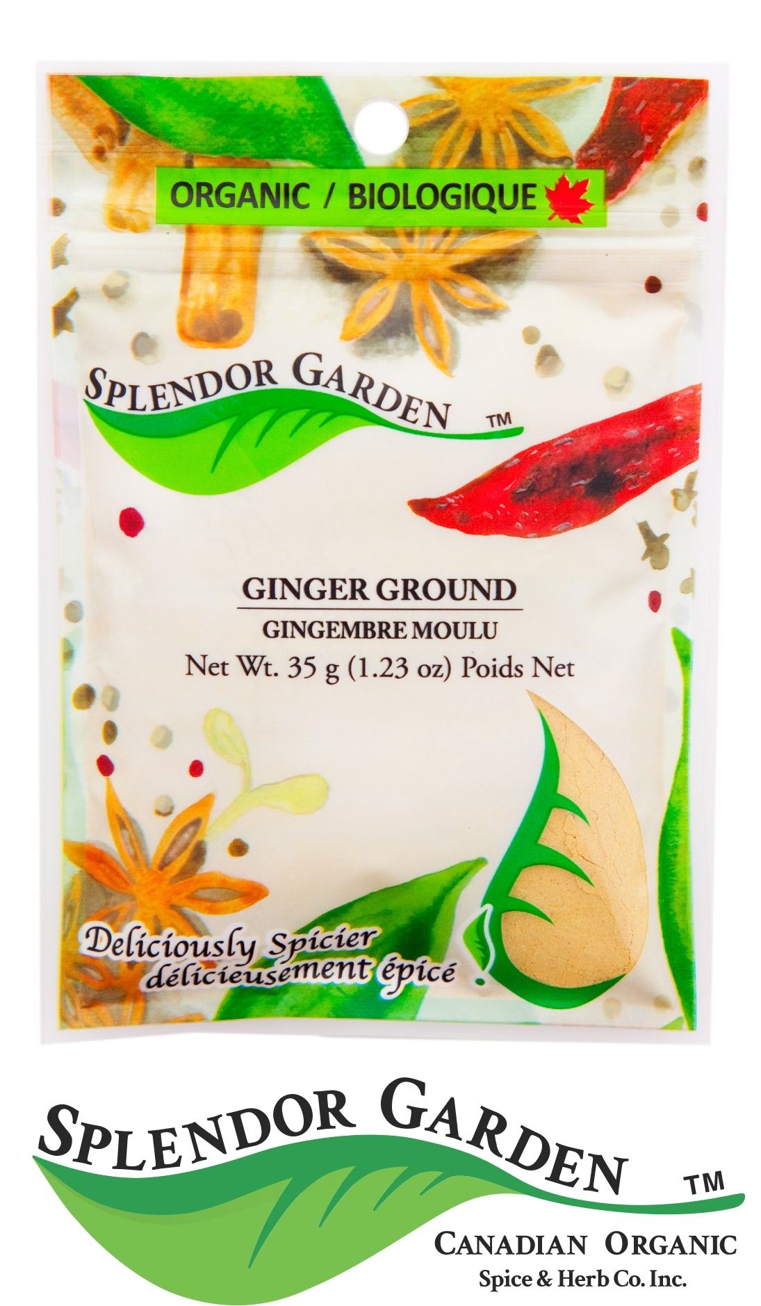 Organic Ginger Ground