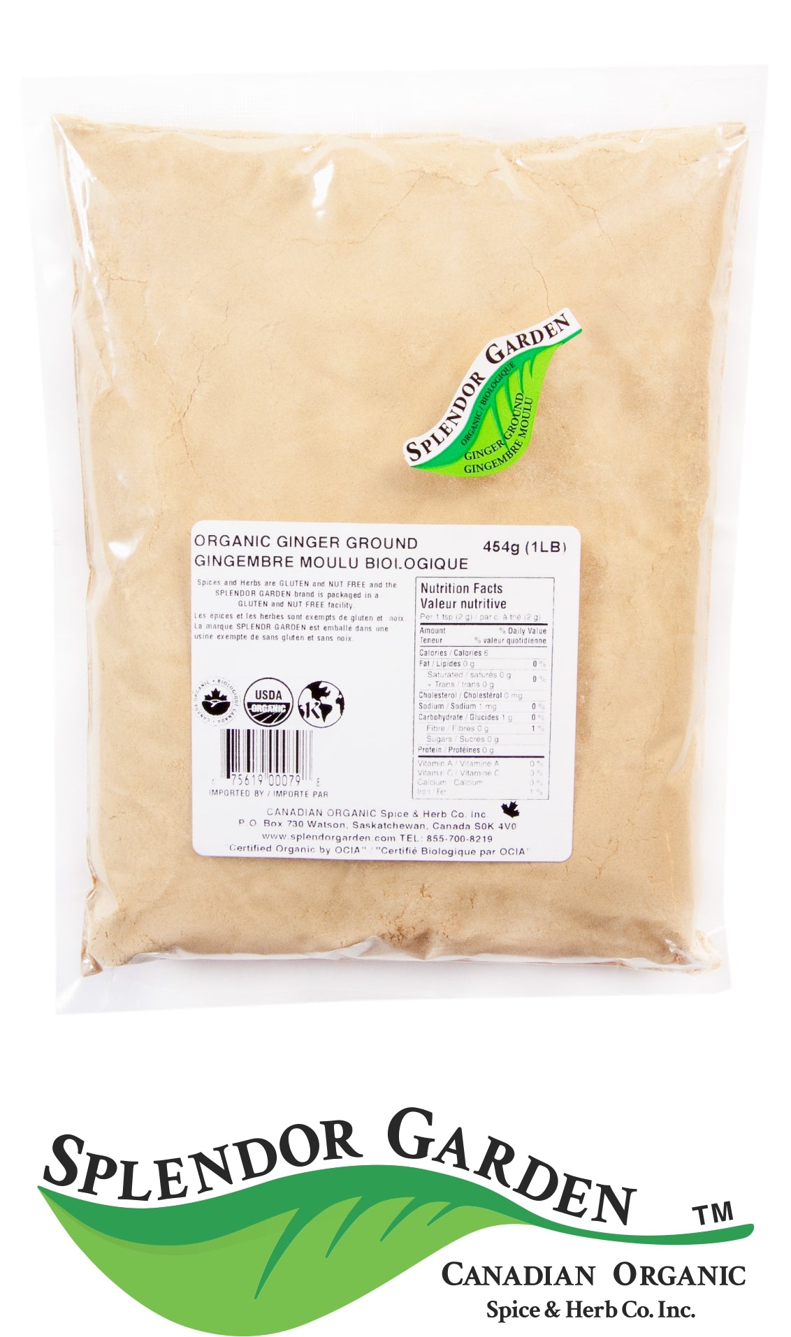 Organic Ginger Ground