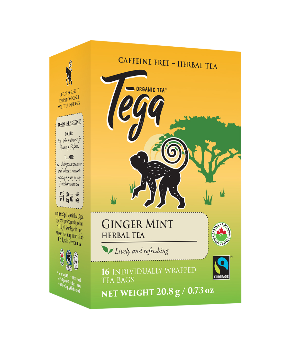 Ginger Mint Herbal Tea