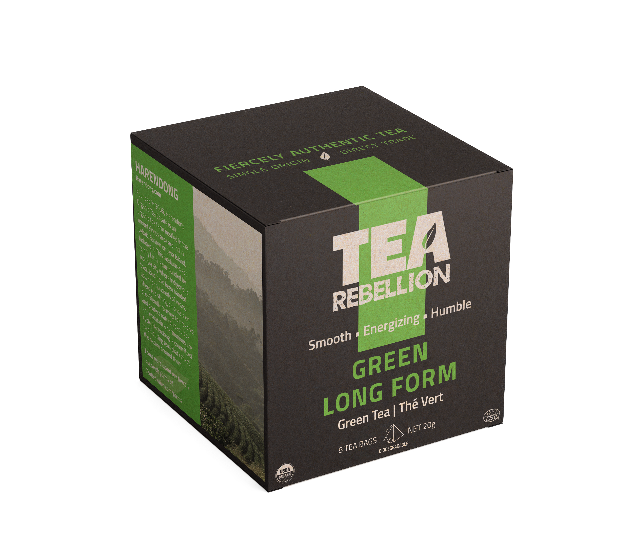 Green Long Form | Green Tea