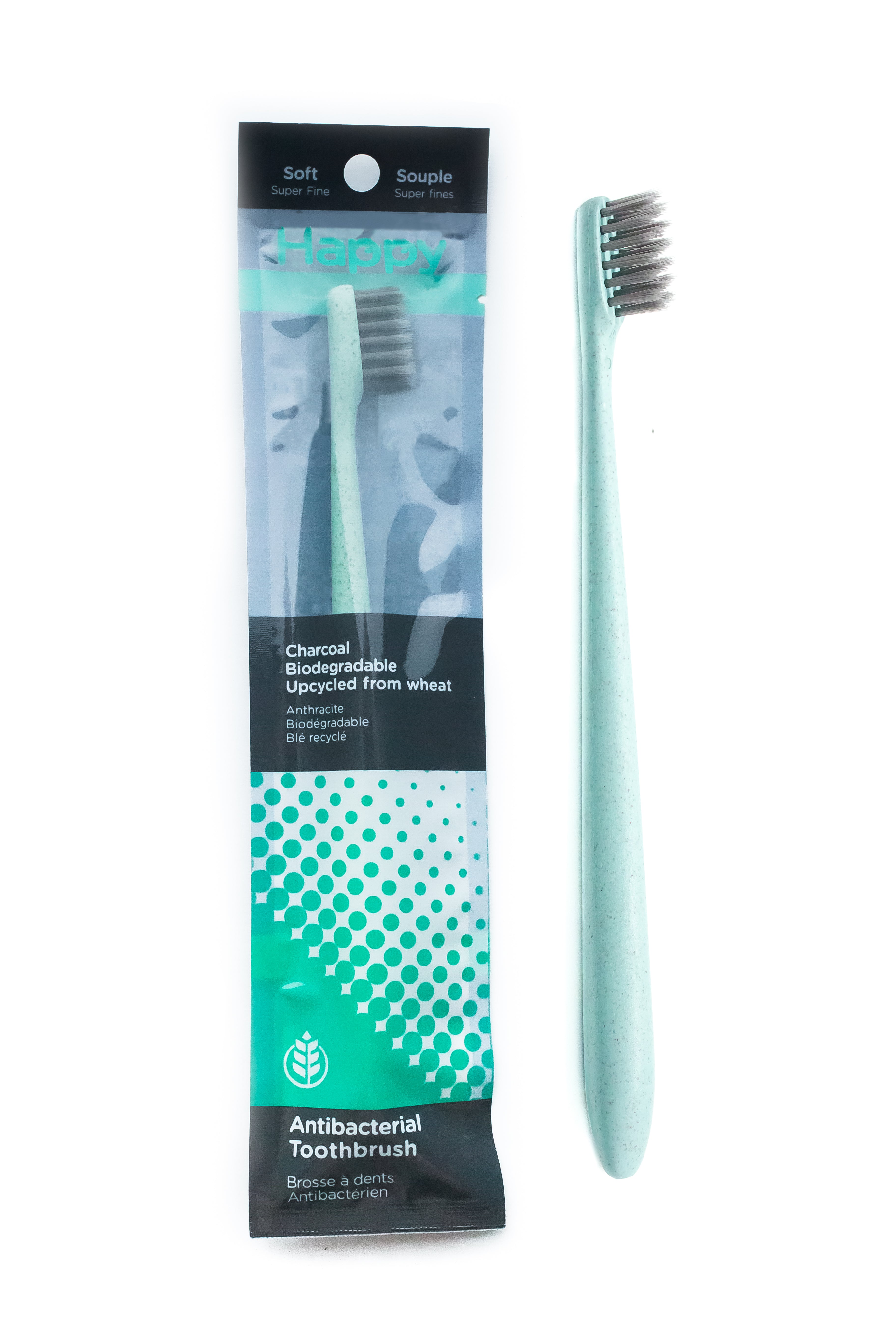 Charcoal Biodegradable Toothbrush