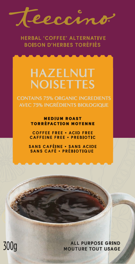 Hazelnut Chicory Herbal Coffee