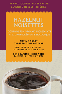 Hazelnut Chicory Herbal Coffee