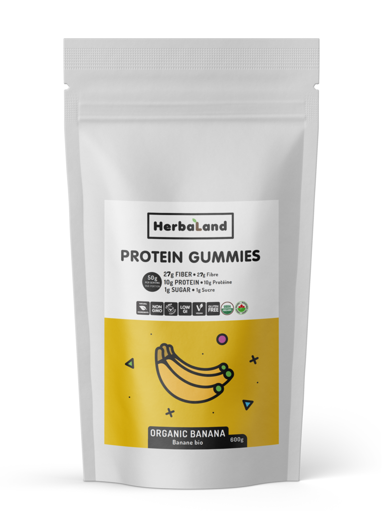 Protein Gummies: Organic Banana