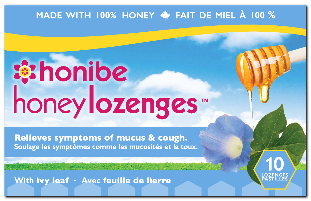 Honibe Honey Lozenges Ivy Leaf
