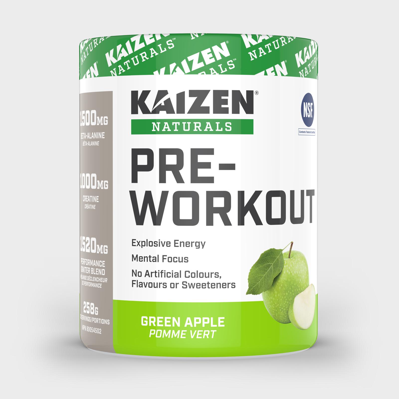 Kaizen Pre-Workout Green Apple