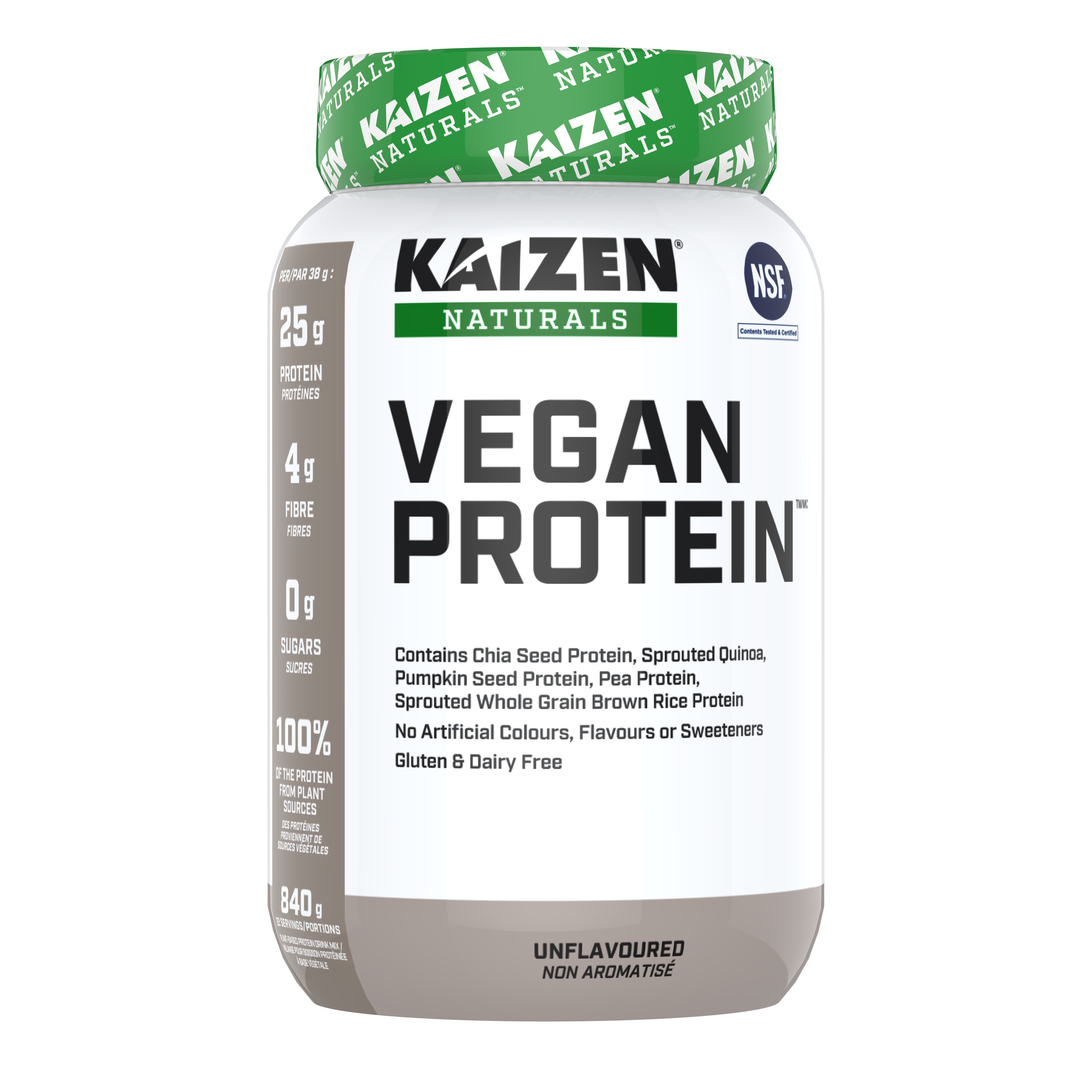 Kaizen Vegan Protein Unflavoured