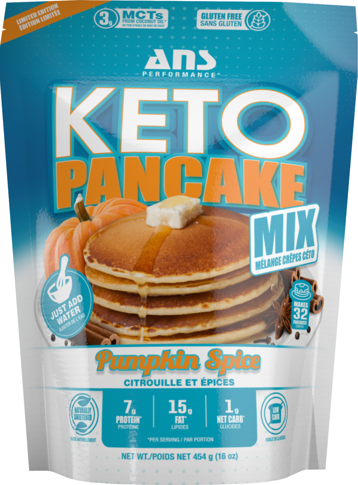 KETO PANCAKE MIX Pumpkin Spice