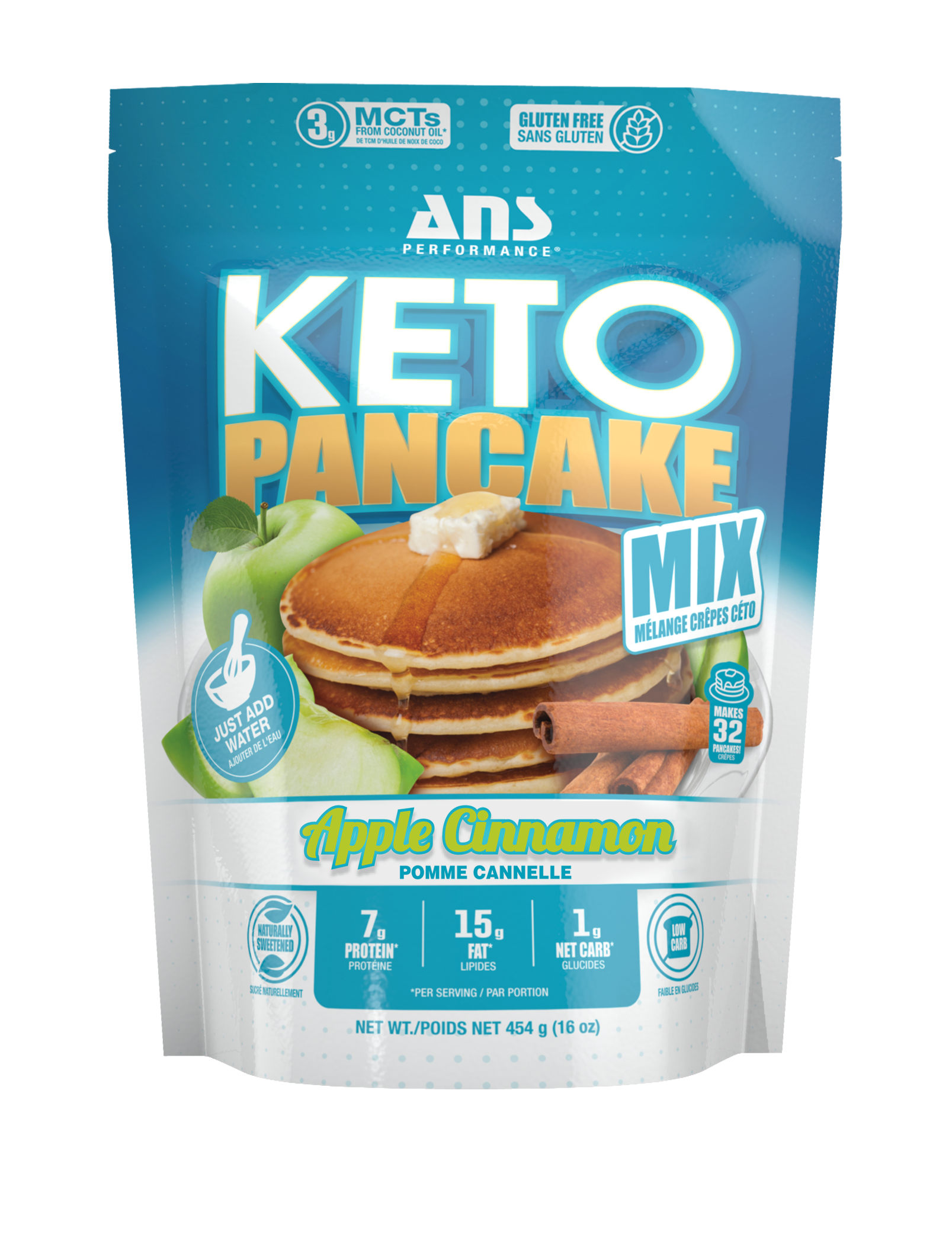 KETO PANCAKE MIX Apple Cinnamon