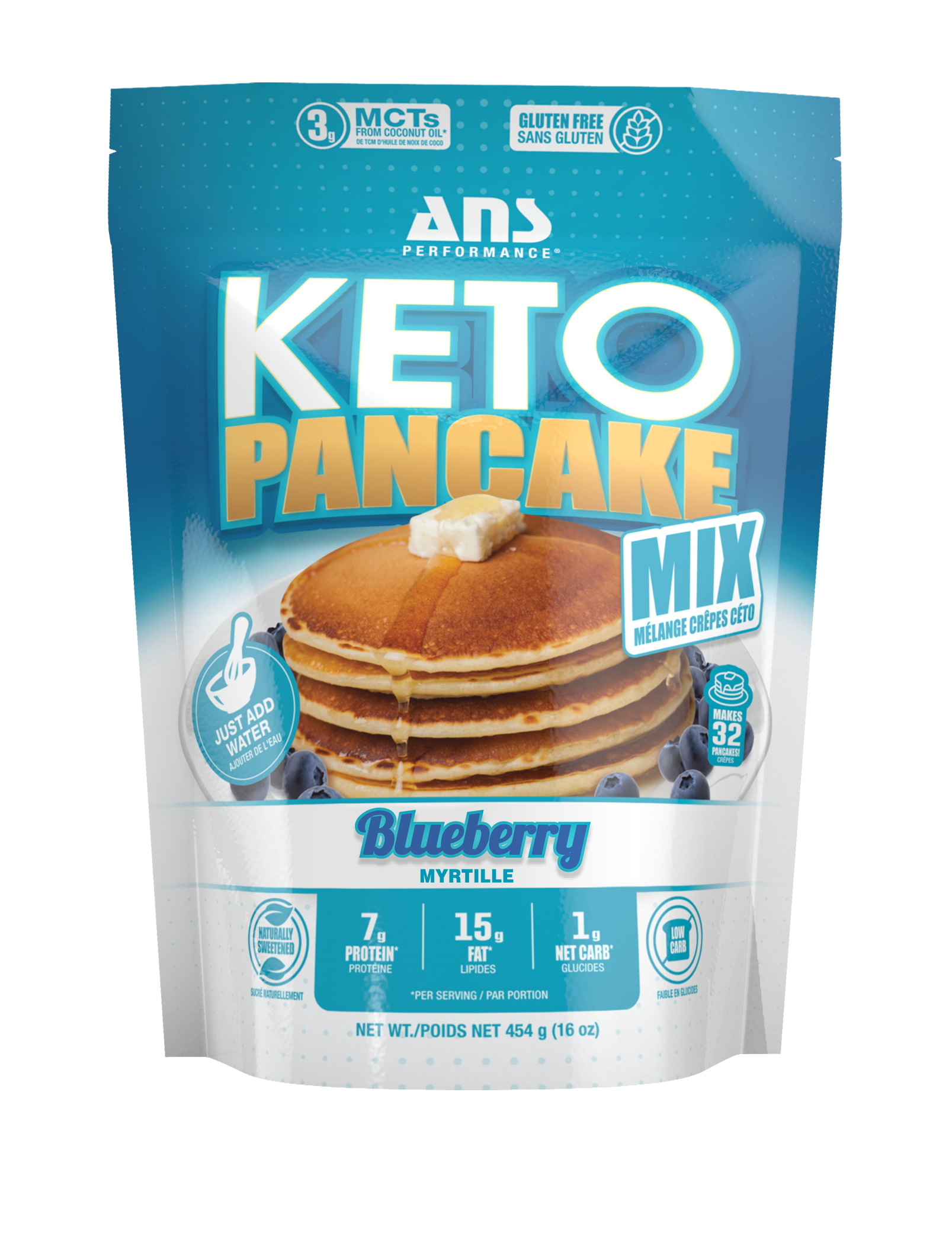 KETO PANCAKE MIX Blueberry