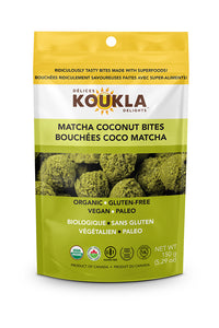Matcha Coconut Bites