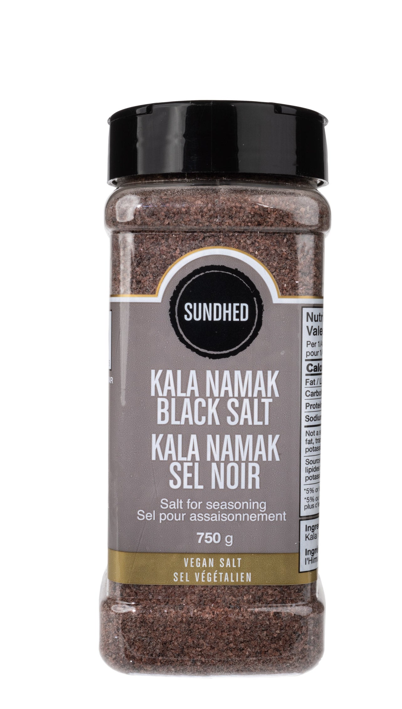 Kala Nama black Salt Fine Grain Jar