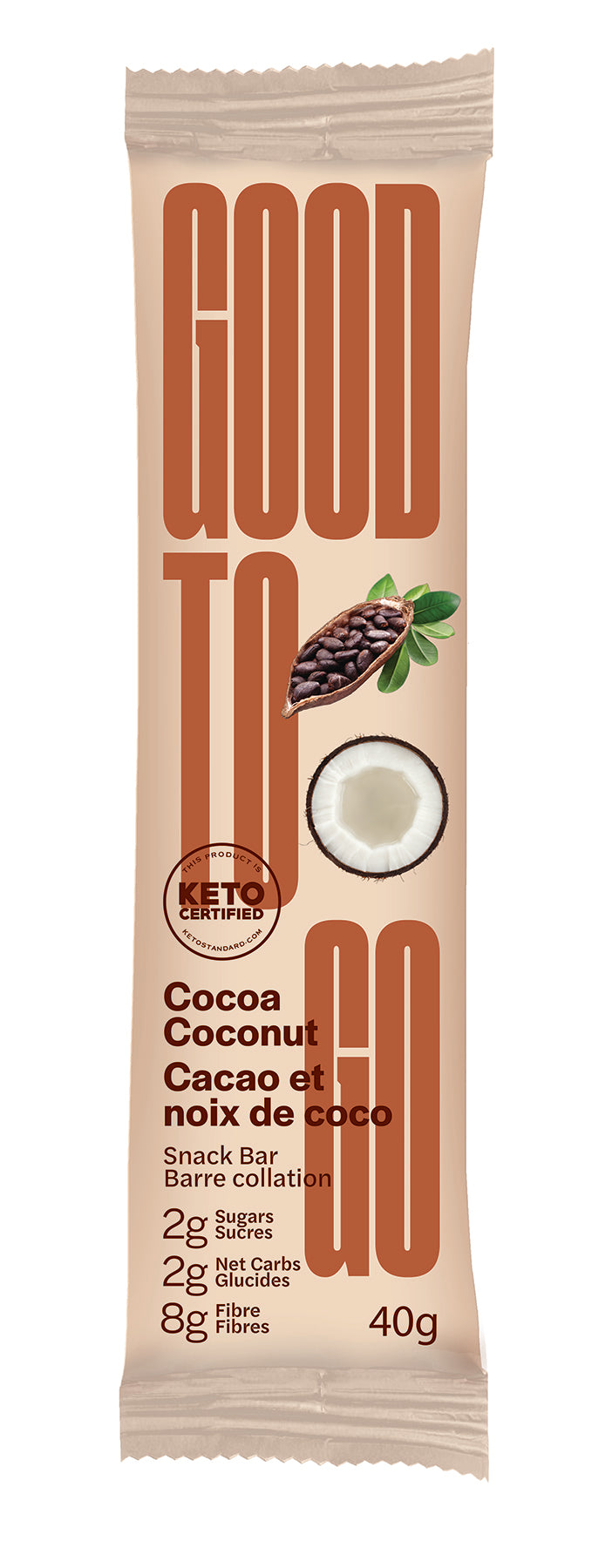 Cocoa Coconut Keto Bars