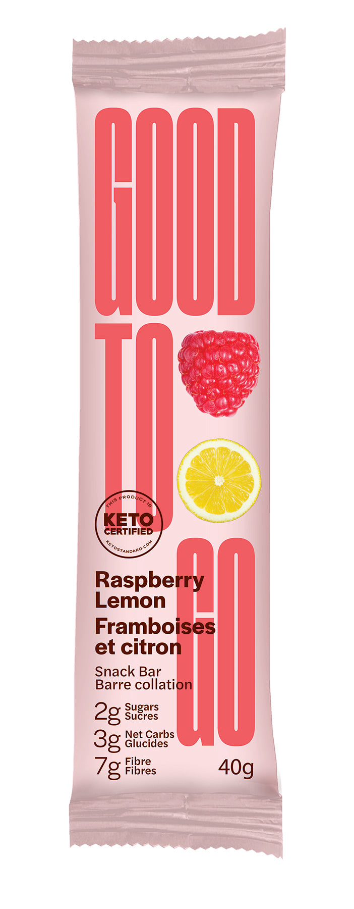 RaspberryLemon Keto Bars