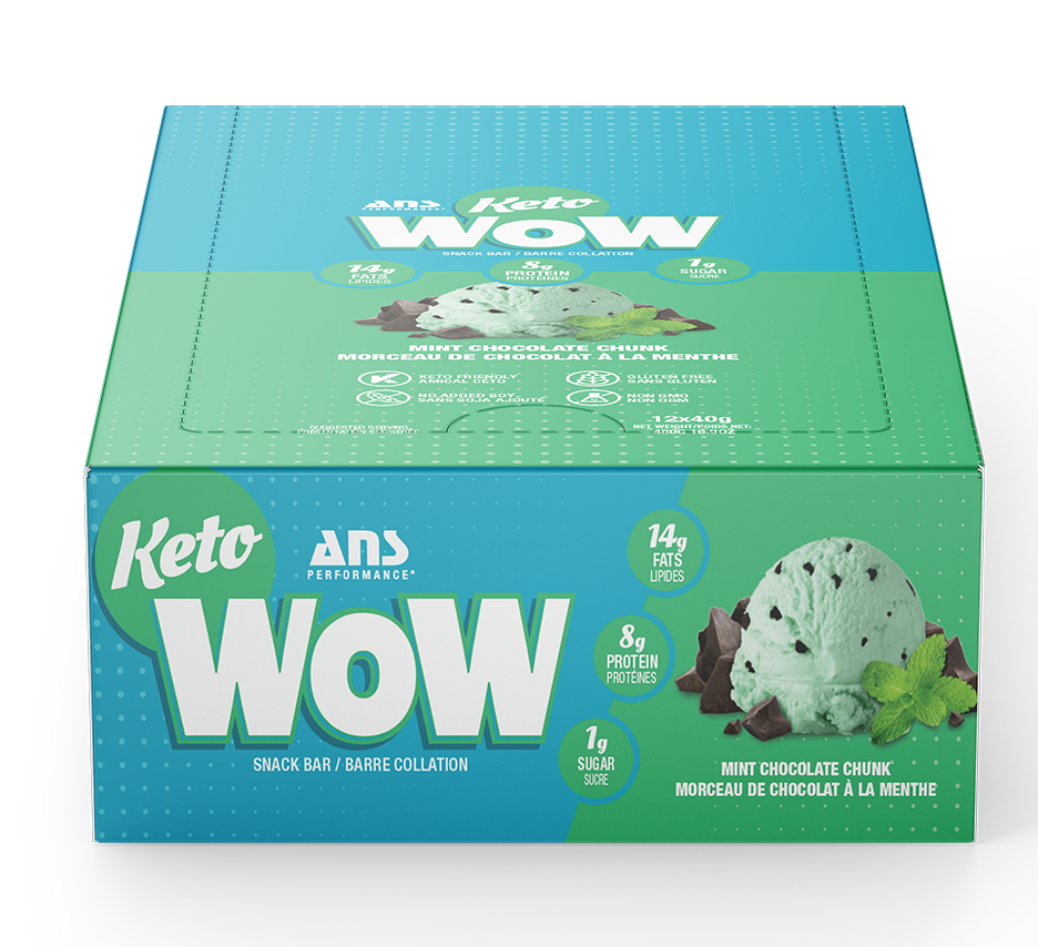 KetoWOW Bar Mint Chocolate Chunk