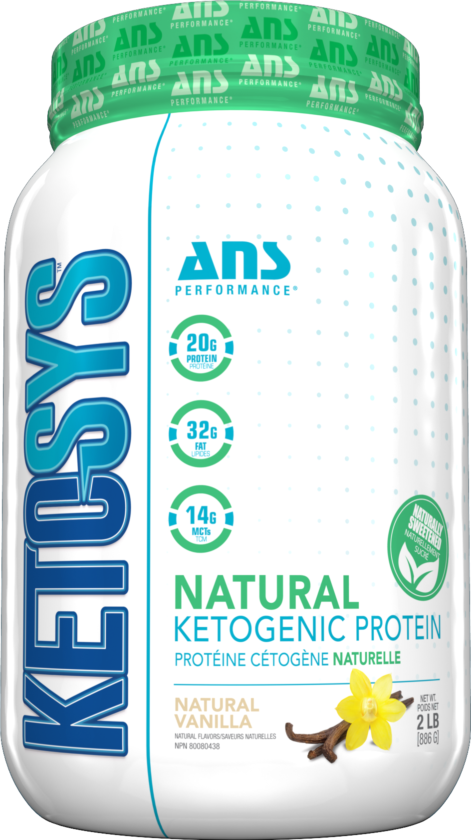 KETOSYS Protein Powder Vanilla