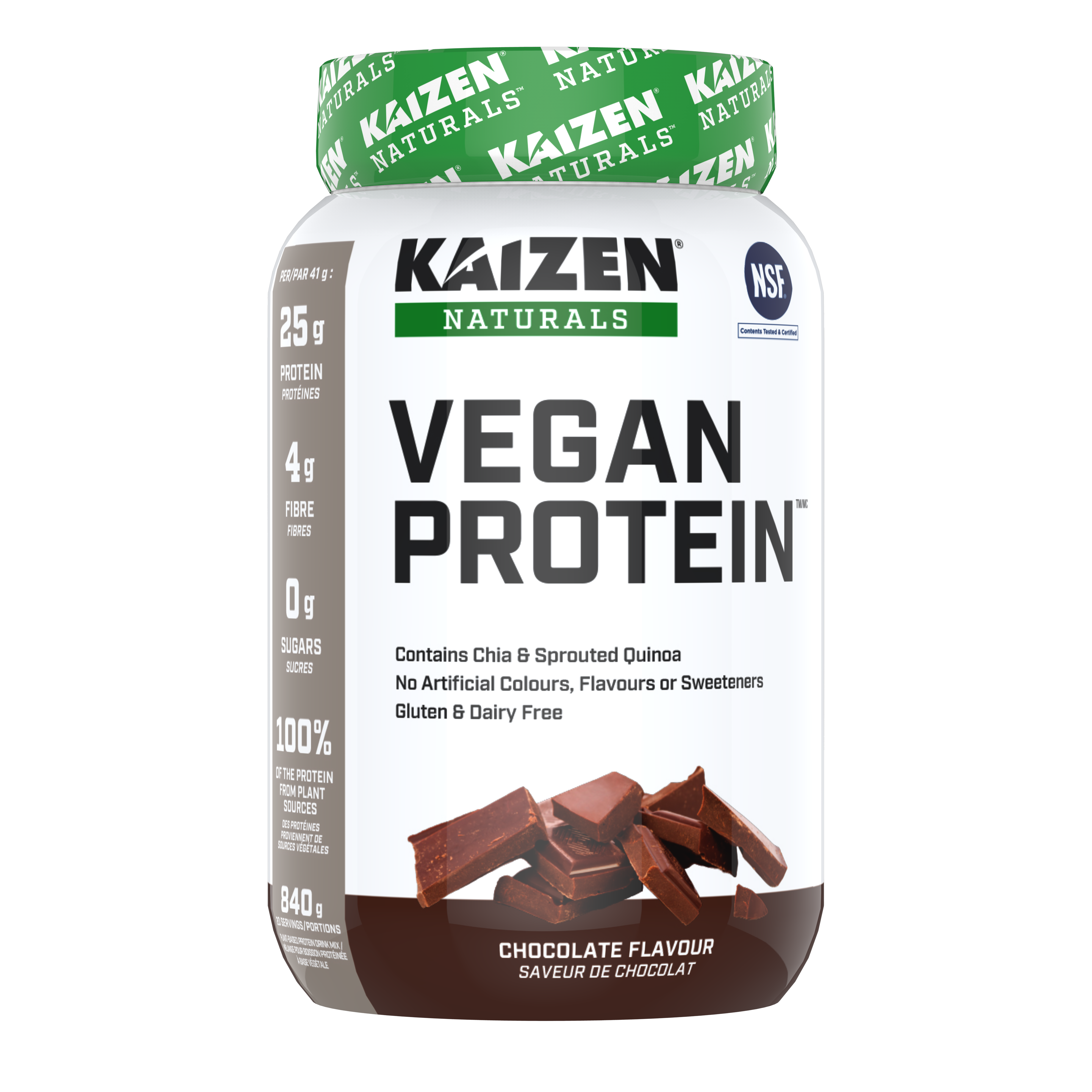 Kaizen Vegan Protein Chocolate