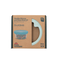 Silicone and Glass Bowl Lid - Extra Small