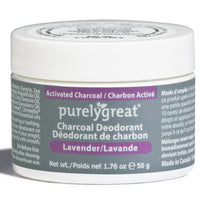 Cream Deodorant Activated Charcoal Lavender