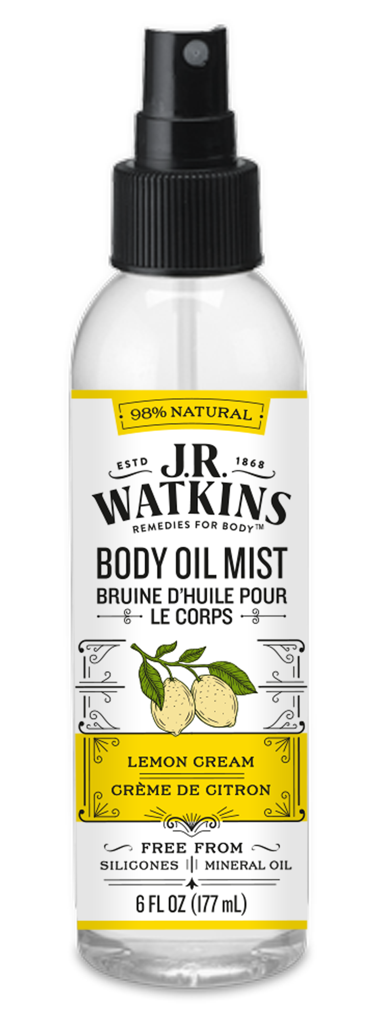 Lemon Body Oil Mist