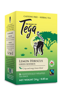 Lemon Hibiscus Green Rooibos tea