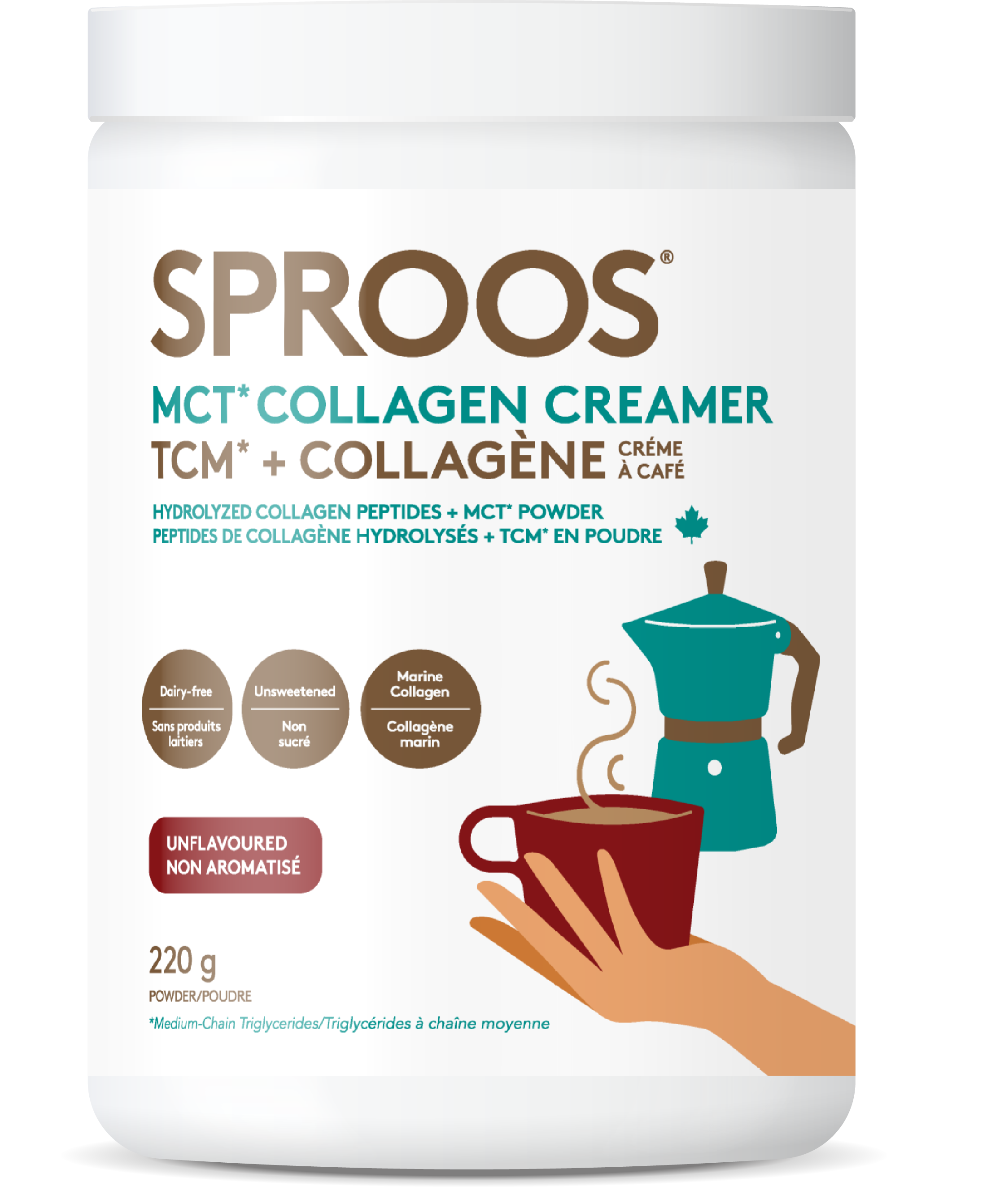 Sproos MCT Collagen Creamer