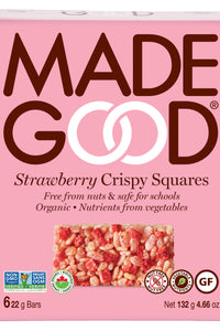 Organic Crispy Squares Strawberry