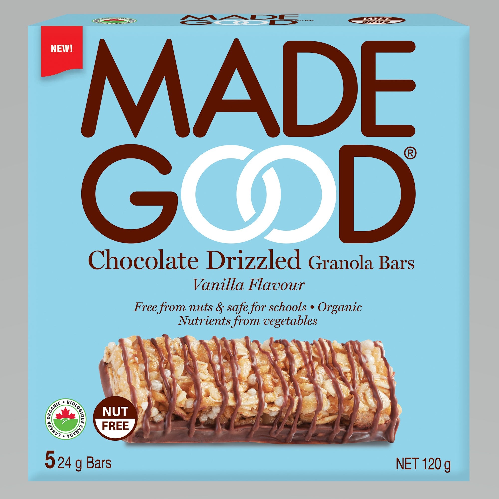 Drizzled Granola bar Vanilla