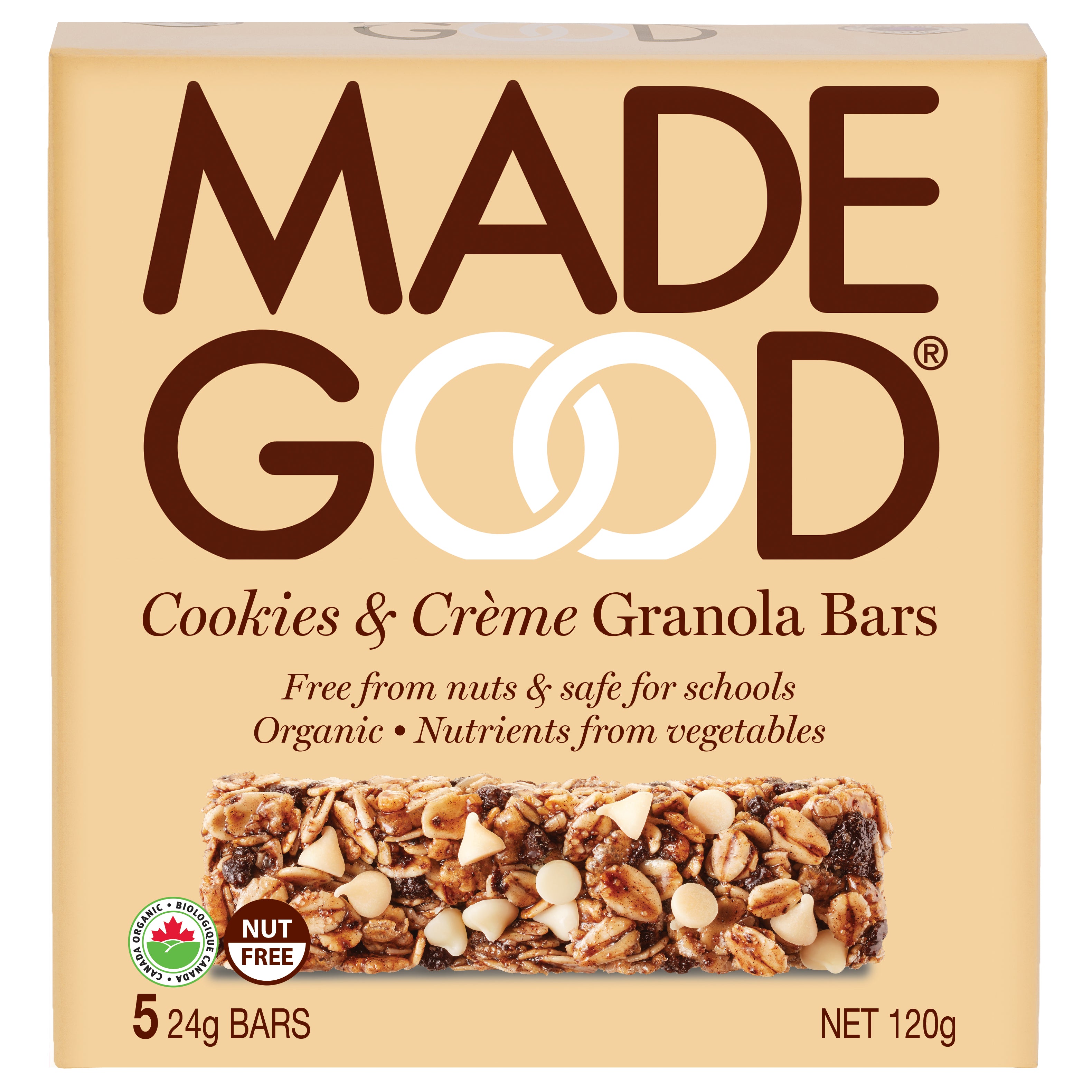 Cookies & Creme Granola Bars