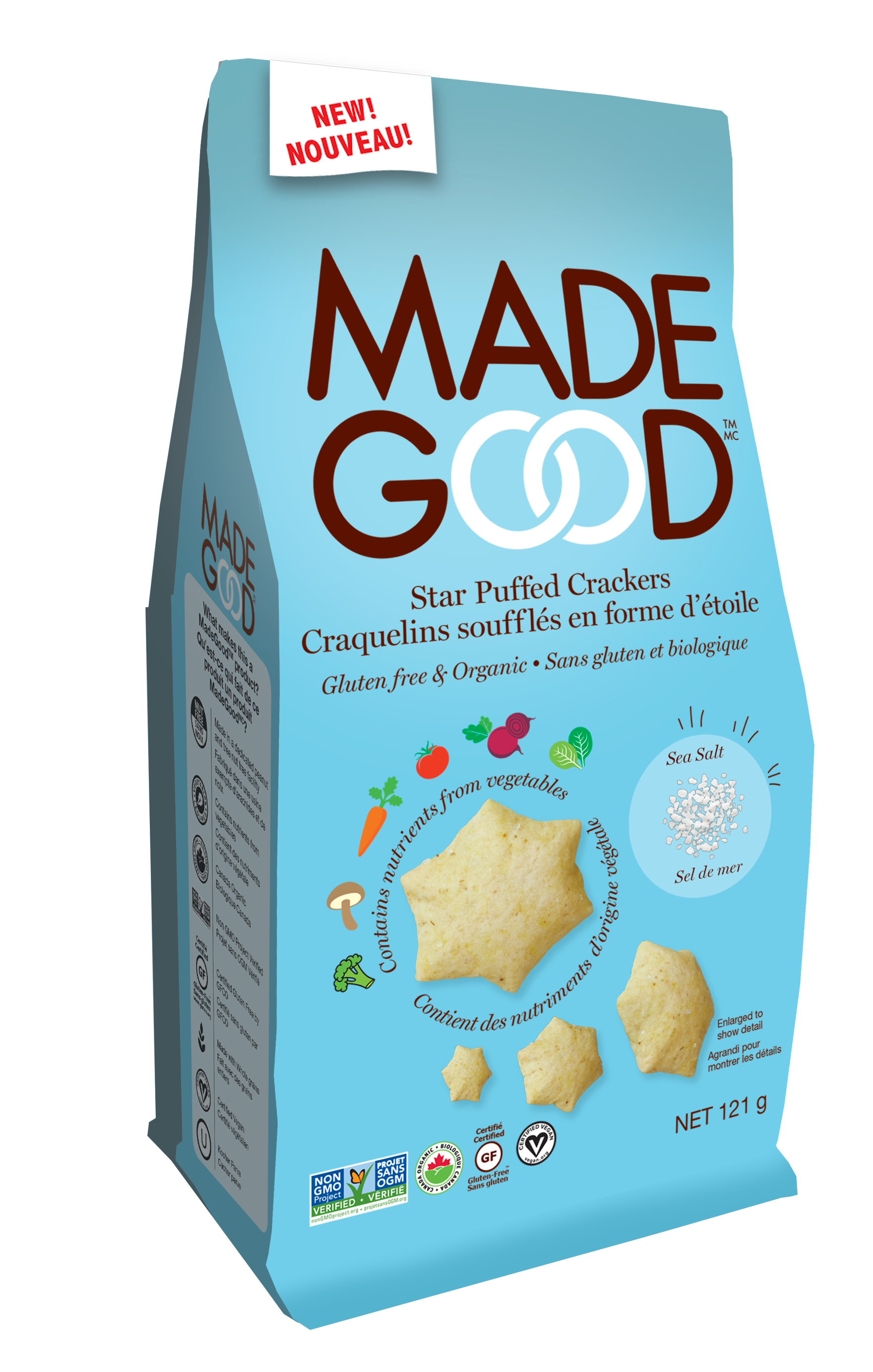 Star Puffed Crackers Sea Salt
