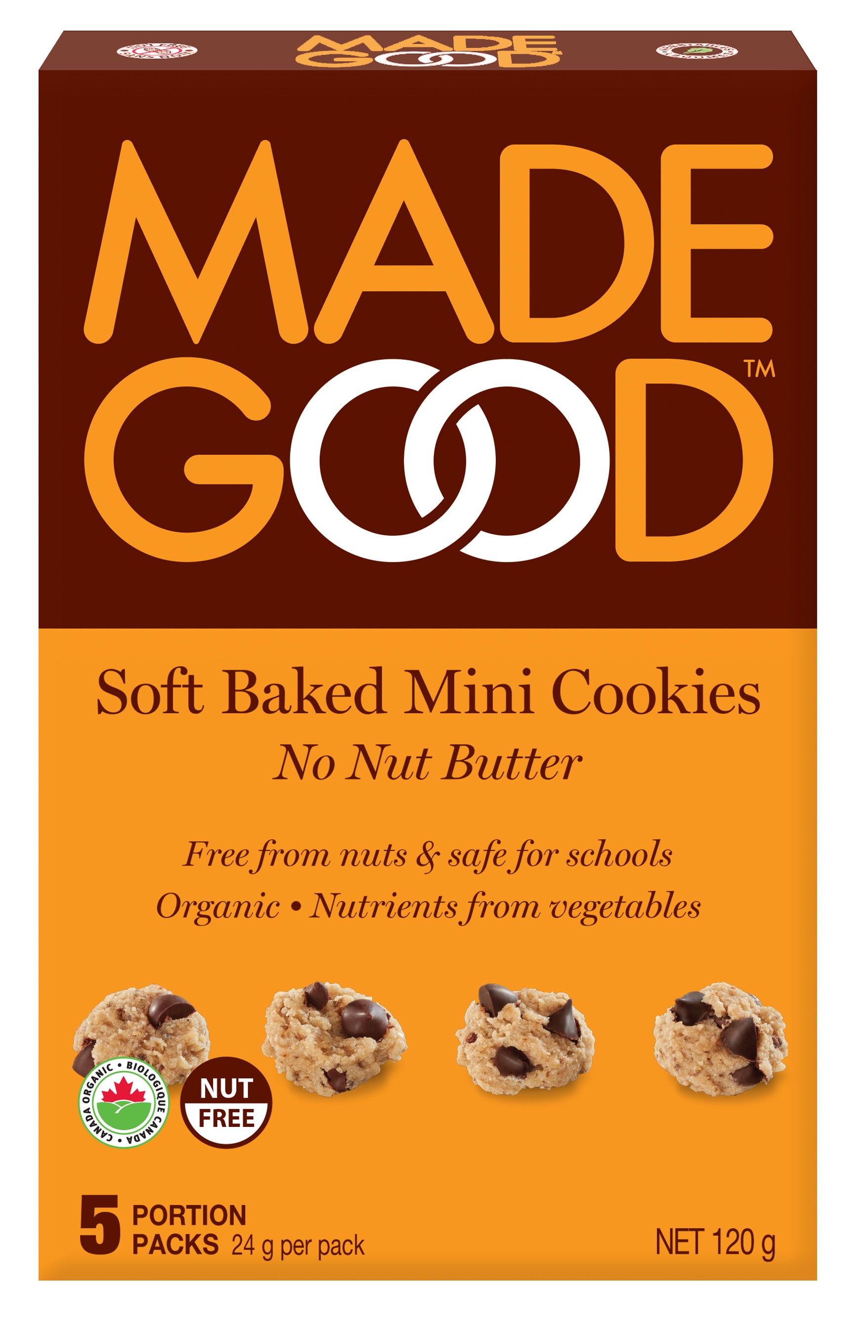 No Nut Butter Soft Baked Mini Cooki