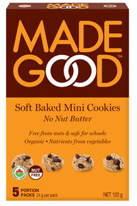 No Nut Butter Soft Baked Mini Cooki