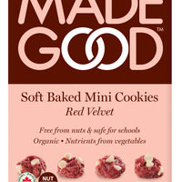 Red Velvet Soft Baked Mini Cookies