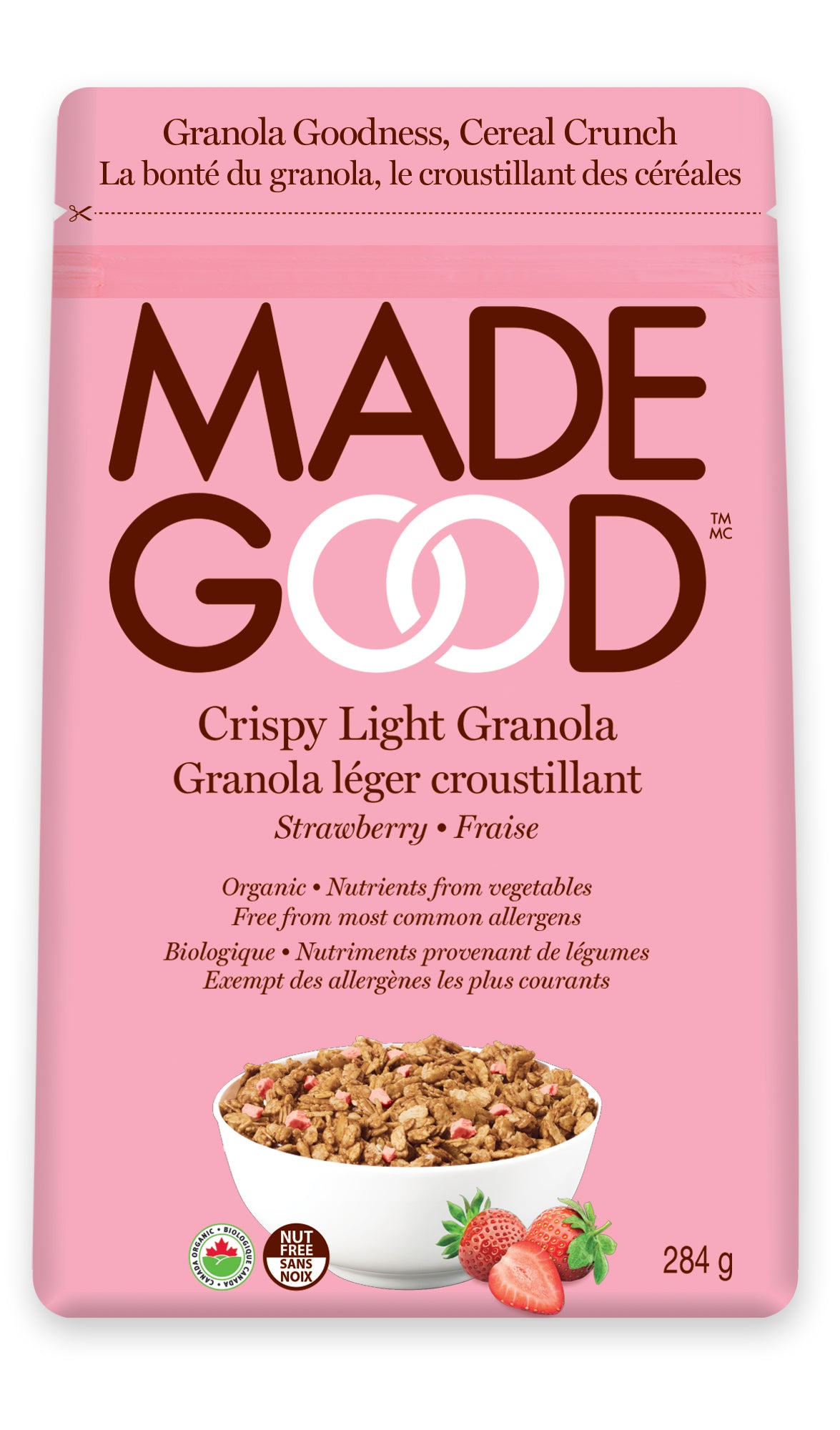 Light Granola Strawberry