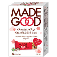 Choc Chip Mini Bars Valentine's Day