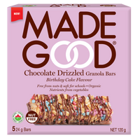 Drizzled Bar - Birthday Cake